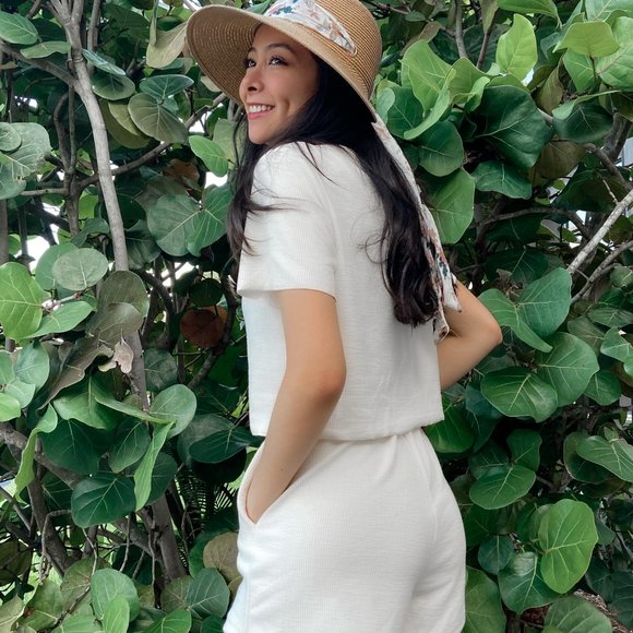 In the Clouds Ivory 2 Piece Lounge Set - Picture 4 of 4